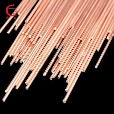 B3087 Copper Alloy brazing filler metal welding rod, Copper Phosphorous brazing rod, 0% silver brazing rod